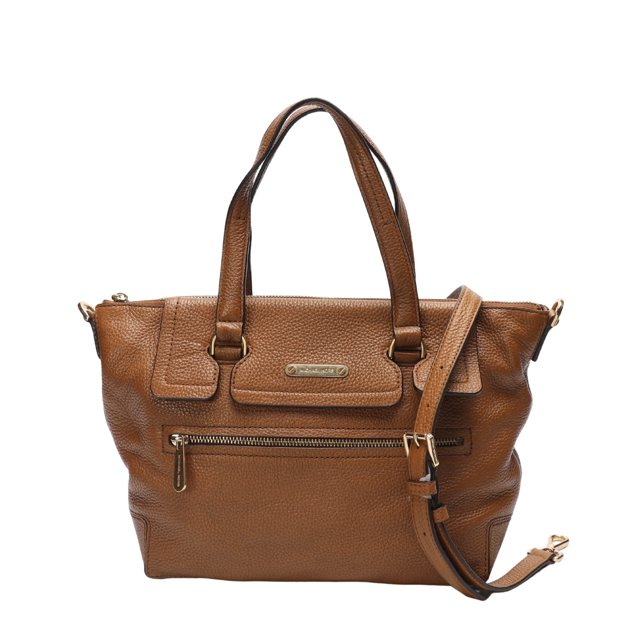 Michael Kors Acorn Mackenzie Satchel Crossbody Bag