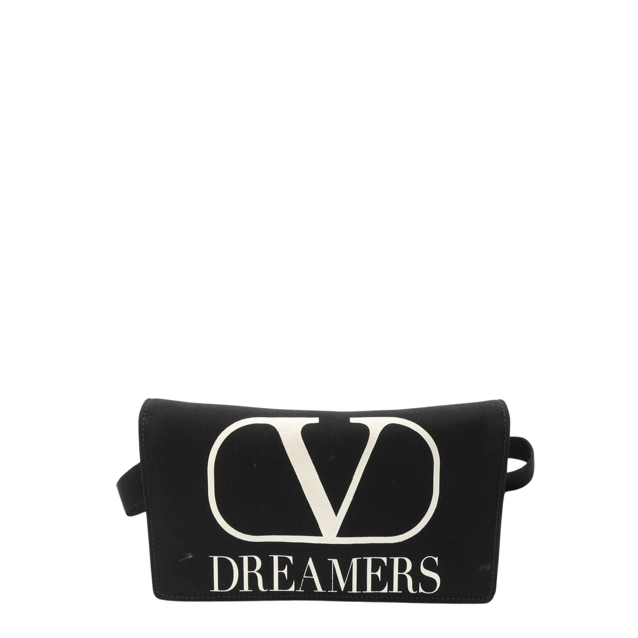 Valentino Dreamers Black VLogo Belt Bag