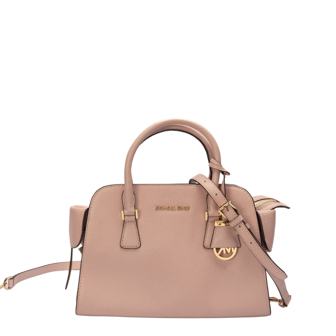 Michael Kors Pink Leather Gia Satchel