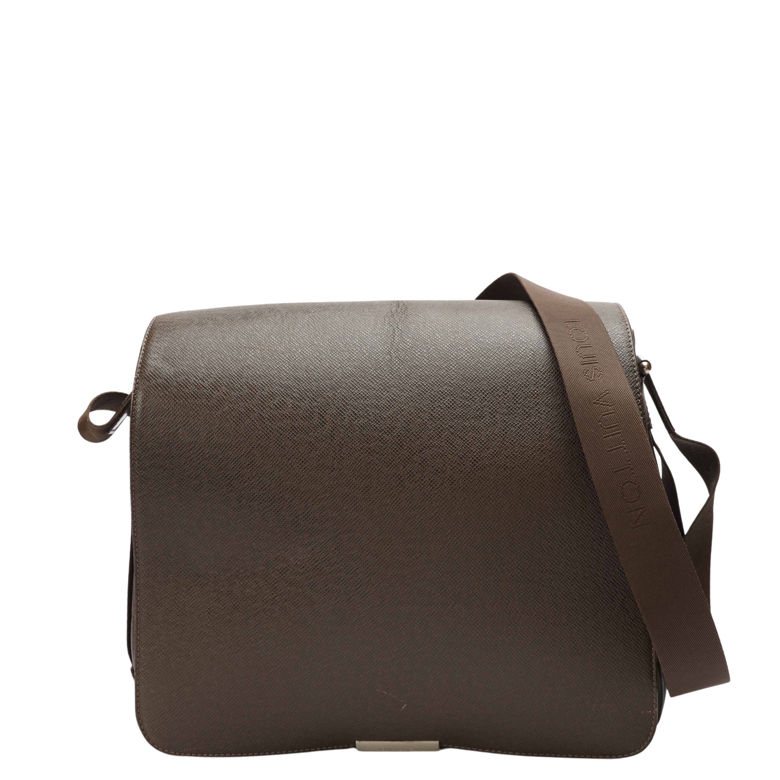 Louis Vuitton Grizzli Taiga Roman Messenger Bag