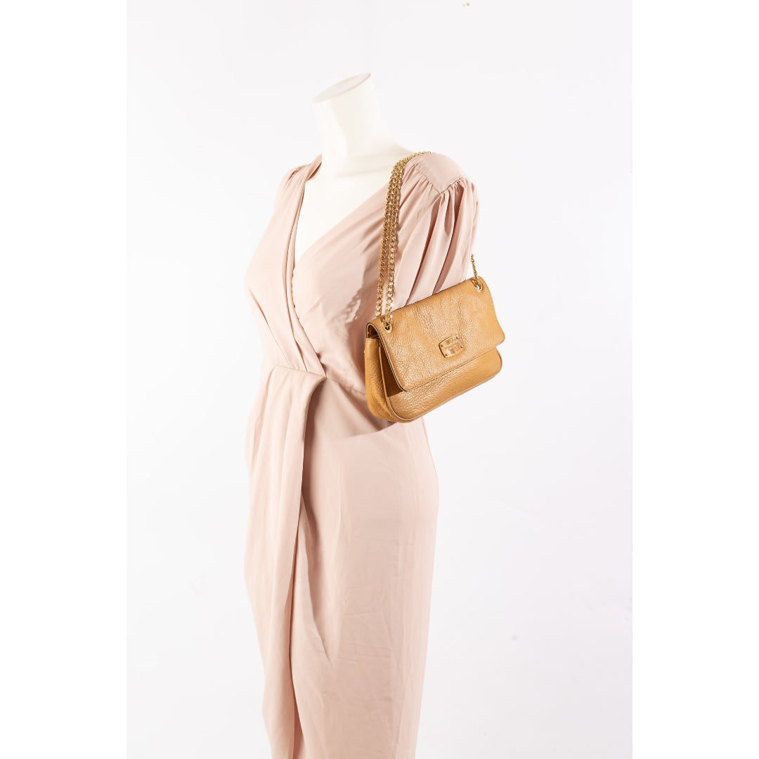 Michael Kors Mustard Jet Set Shoulder Bag