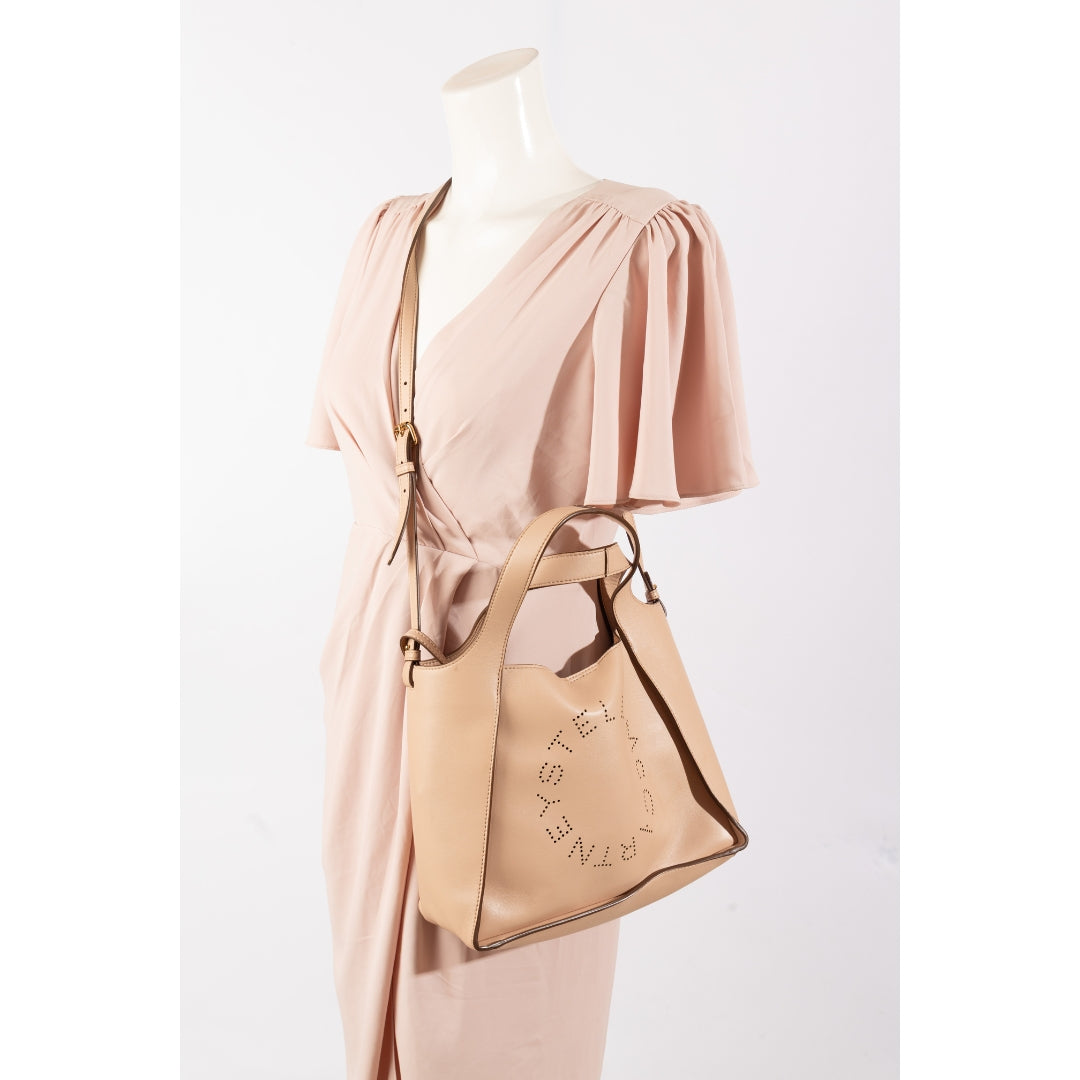 Stella Mccartney Logo Crossbody Tote Bag