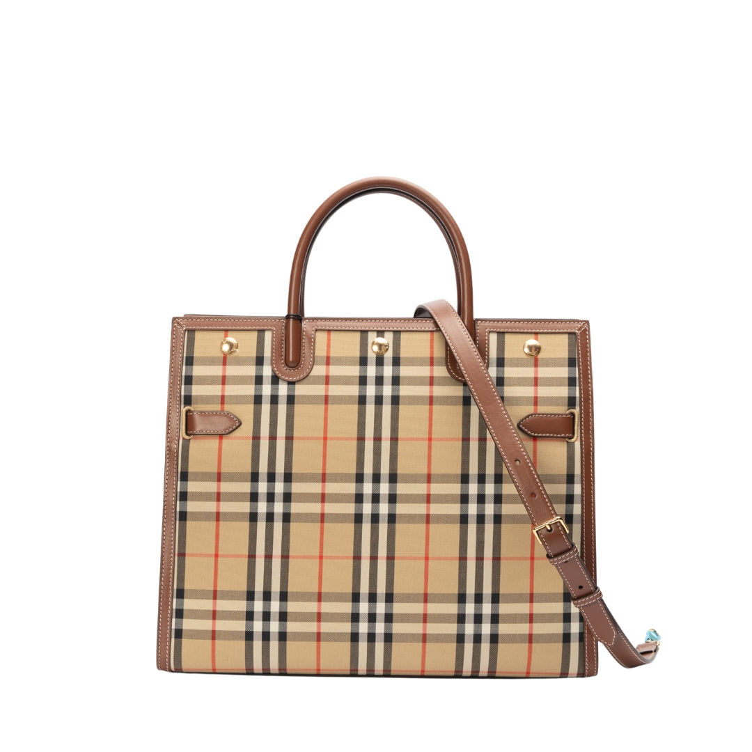 Burberry Vintage Check Satchel