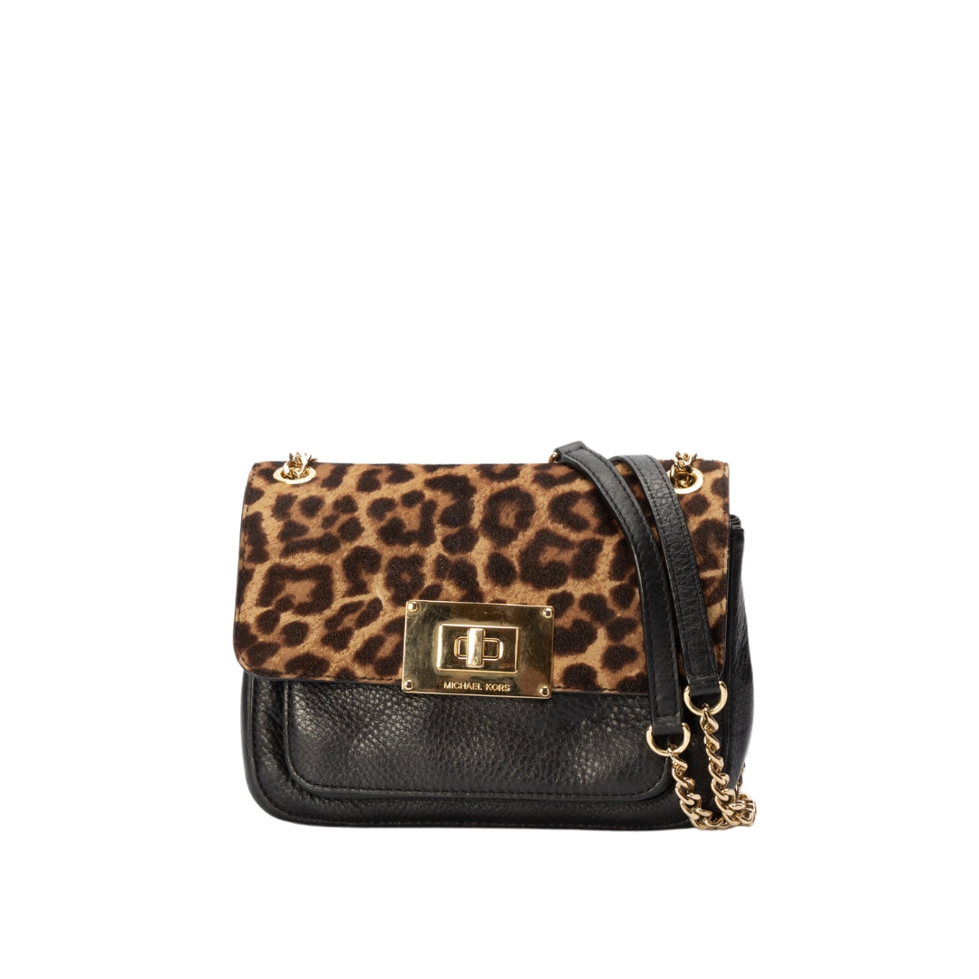 Michael Kors Animal Print Shoulder Bag