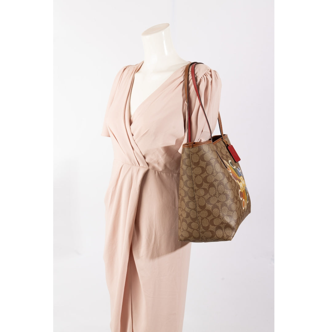 Coach Radial Rainbow City Tote Bag