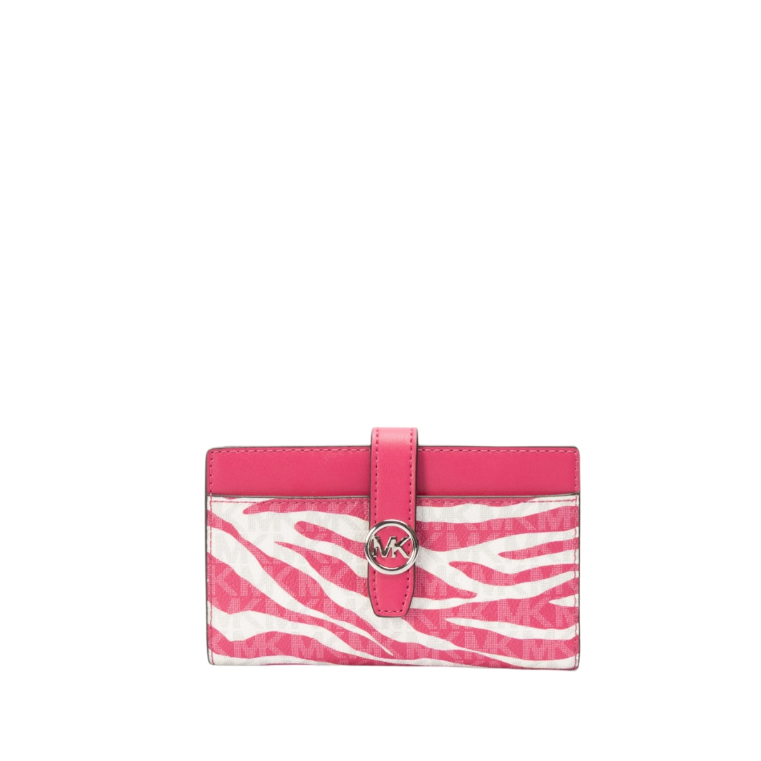 Michael Kors Greenwich Zebra Print Wallet