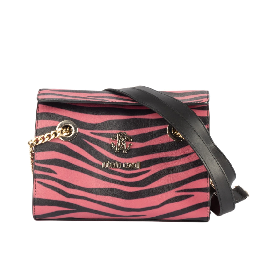 Roberto Cavalli Animal Shoulder Bag