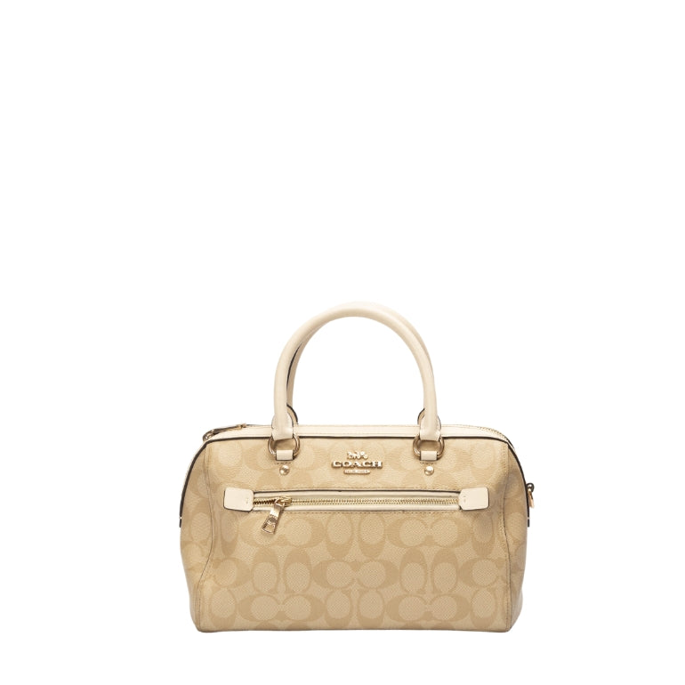 Coach House Check Top Handle Bag