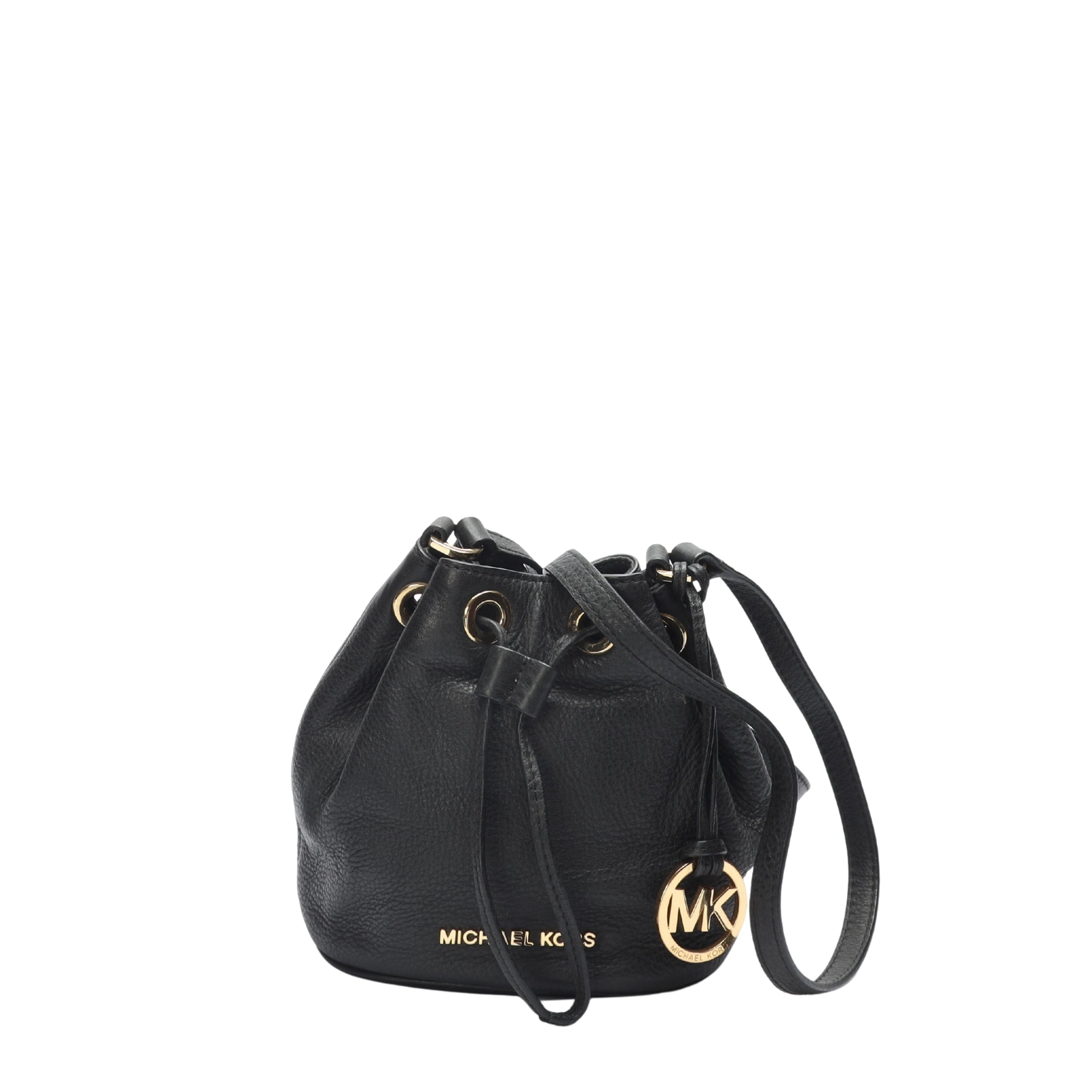 Michael Kors Jules Black Bucket Crossbody Bag