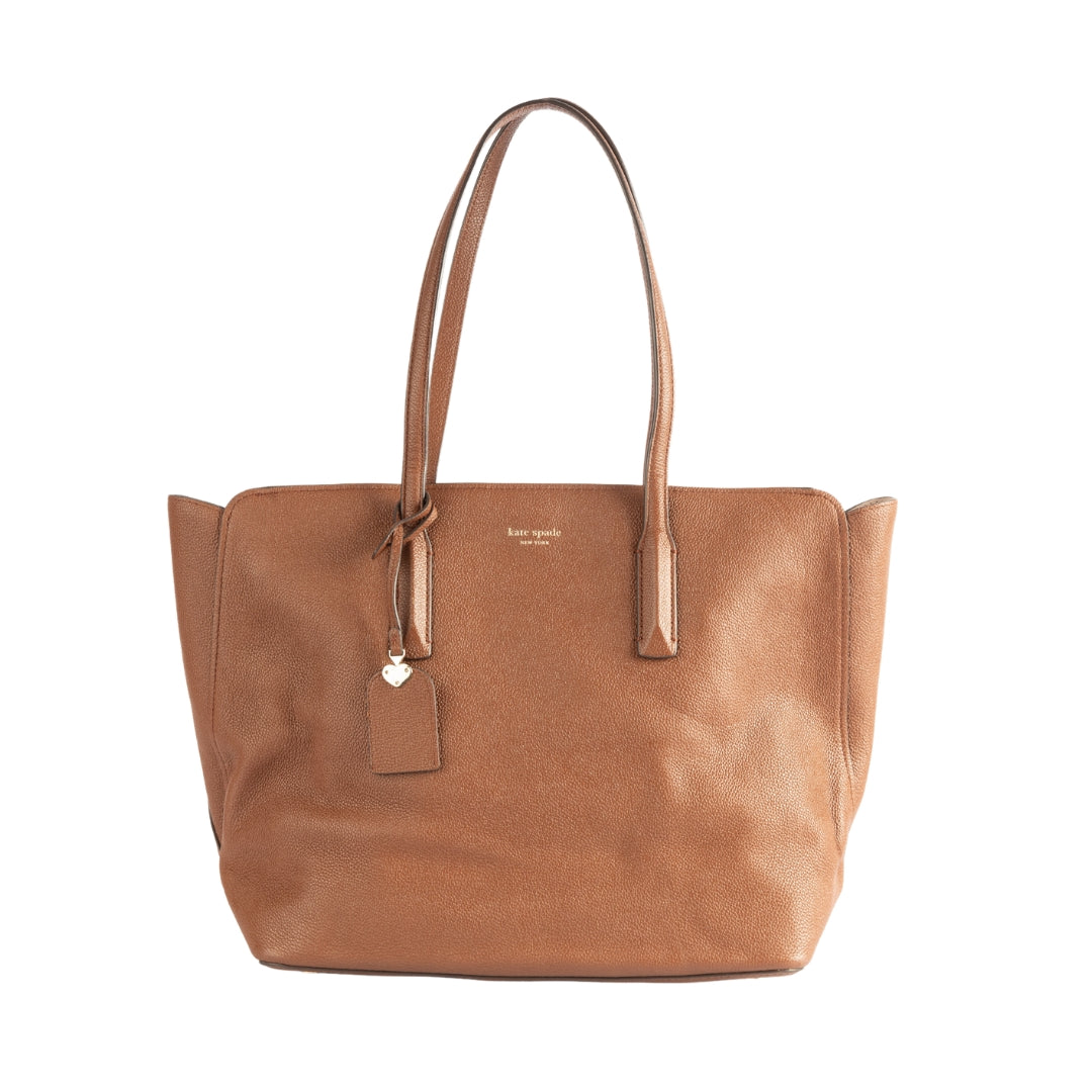 Kate Spade Margaux Refined Grain Leather Tote Bag