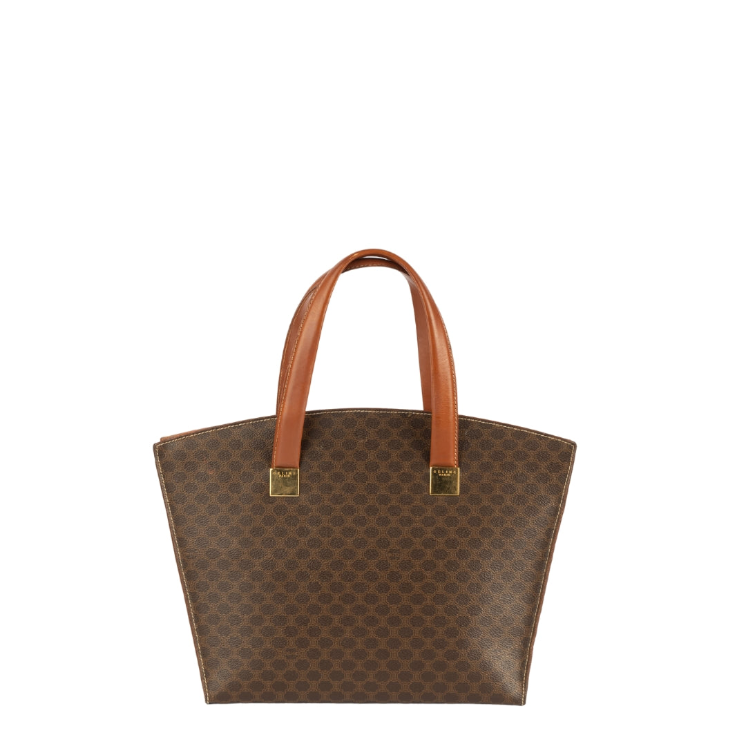 Celine Macadam Brown Satchel