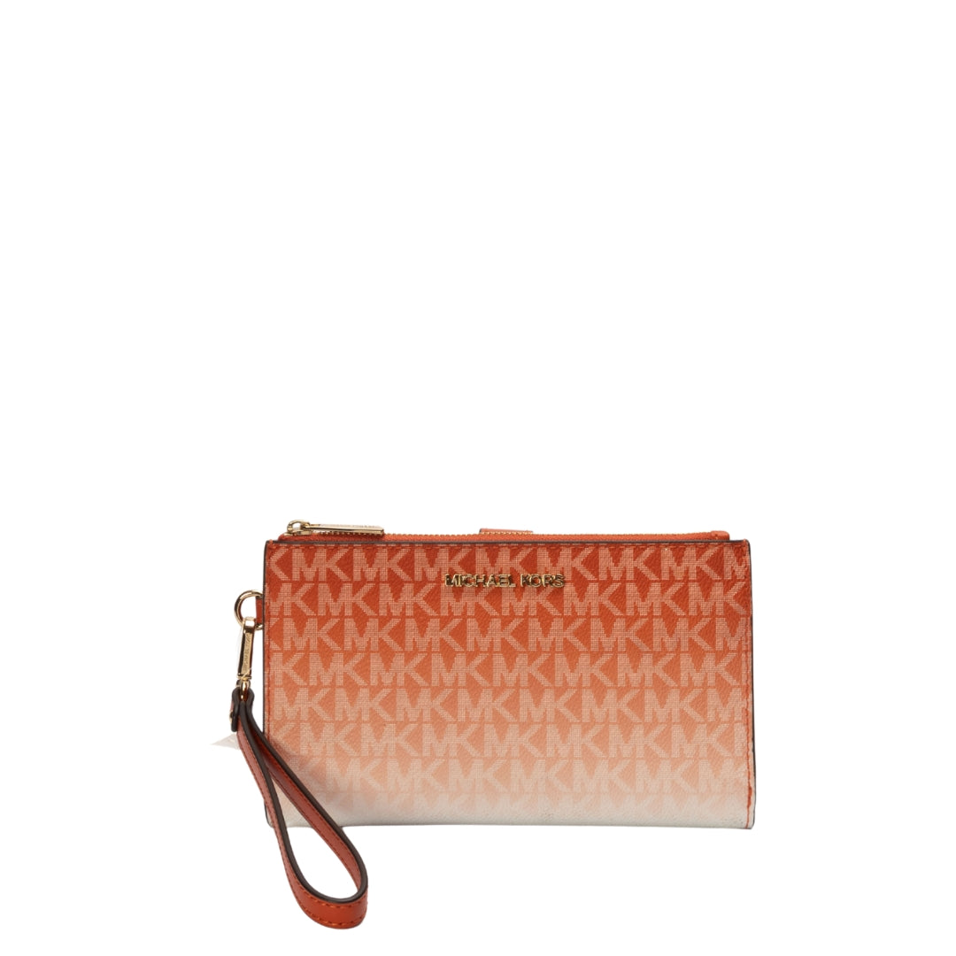 Michael Kors Jet Set Ombré Logo Wristlet Wallet