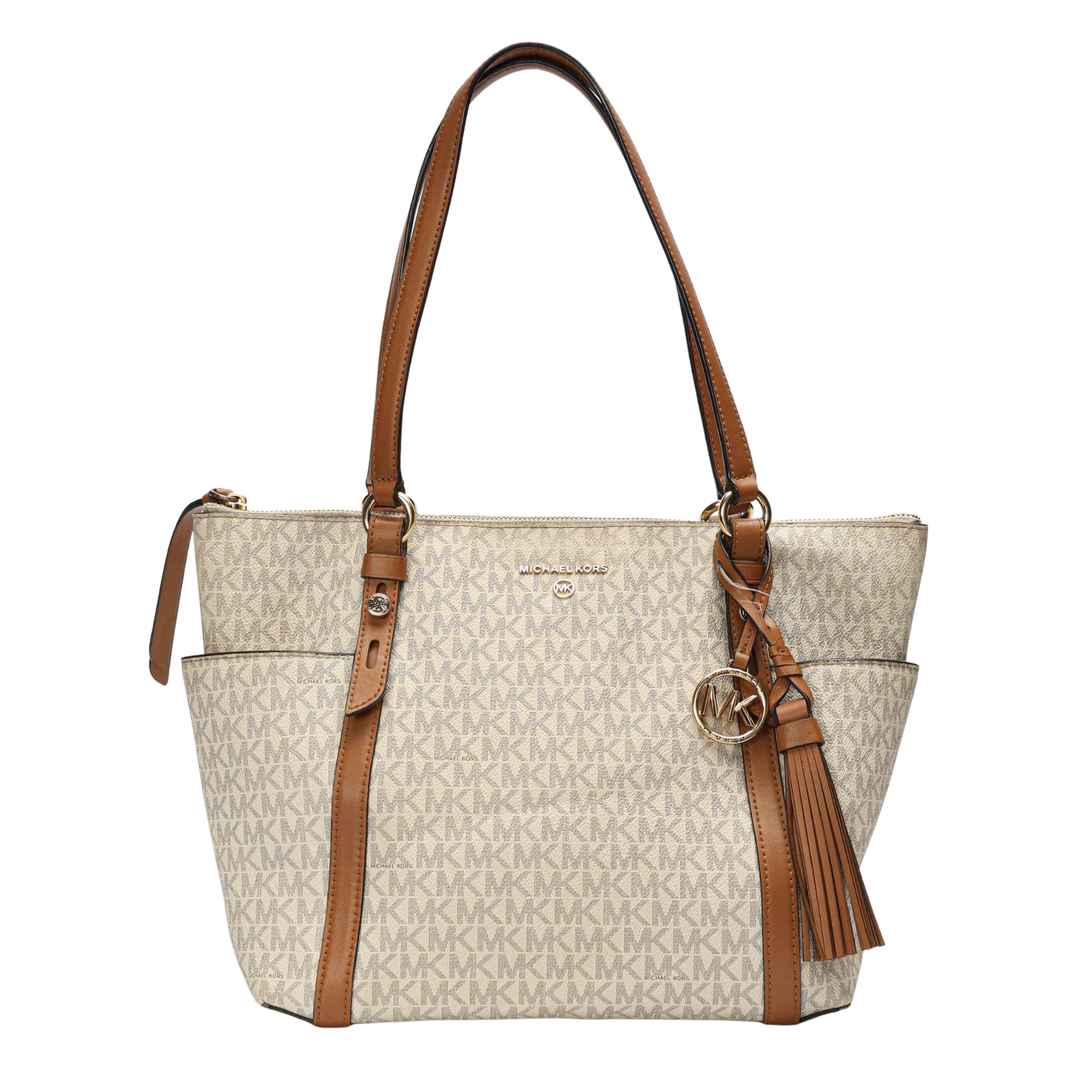 MICHEAL KORS バッグ Michael Kors Sullivan Large Logo Zip Tote