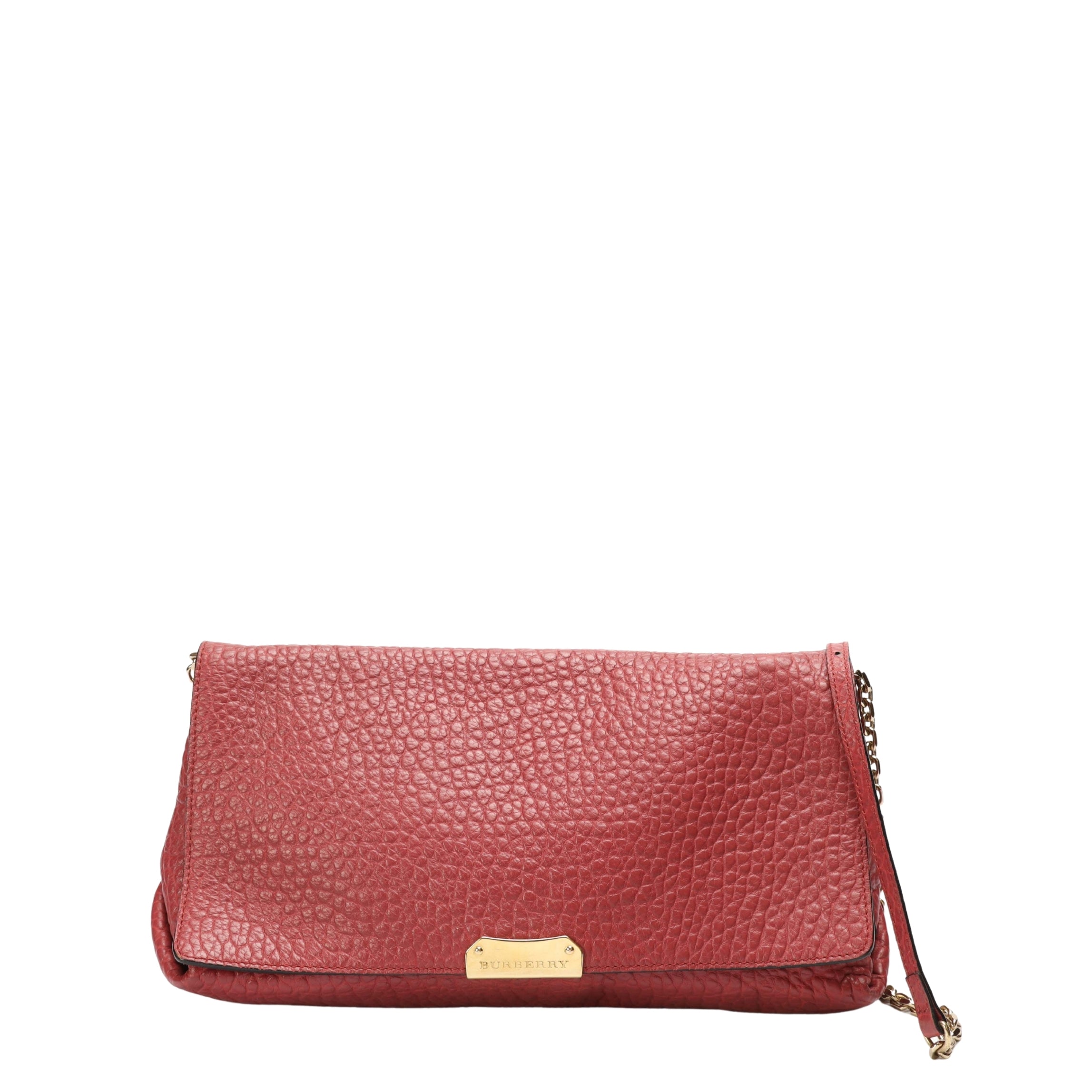 Burberry Red Mildenhall Crossbody Bag