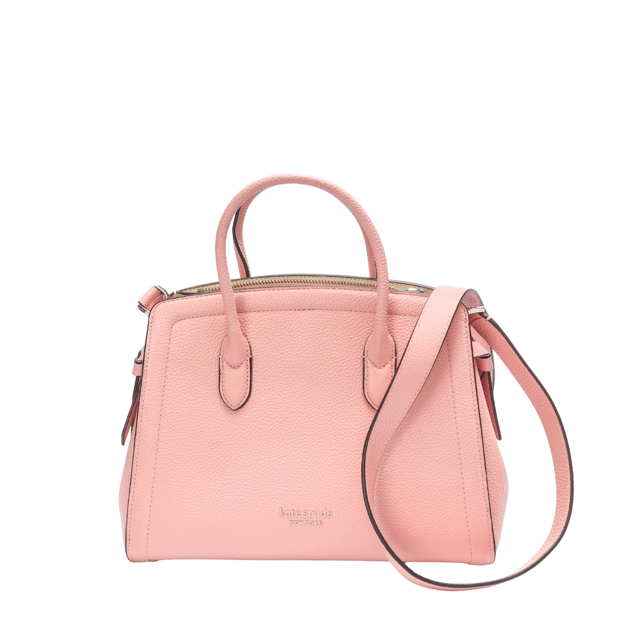 Kate Spade Pink Knott Satchel Crossbody Bag