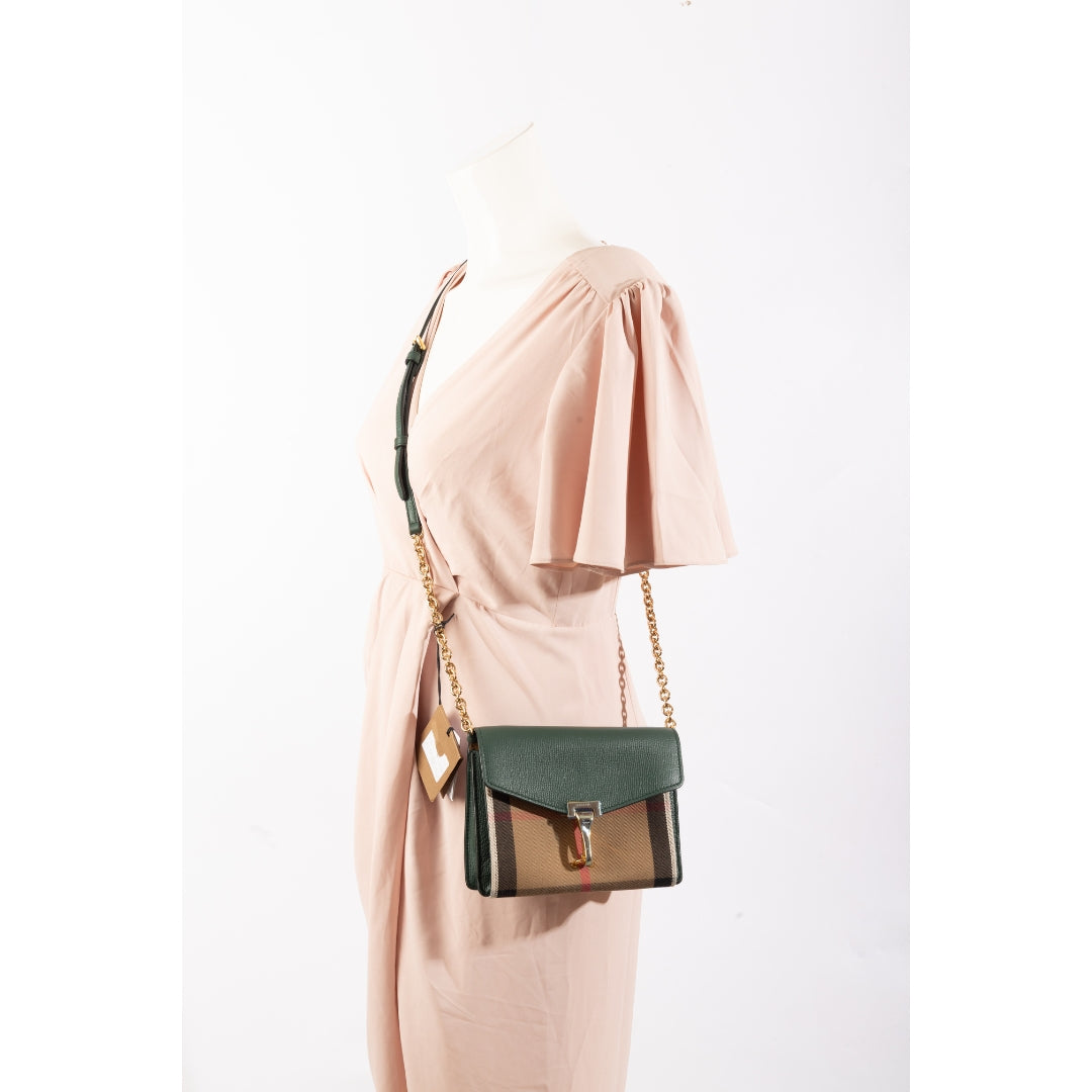 Burberry Macken Vintage Check Crossbody Bag