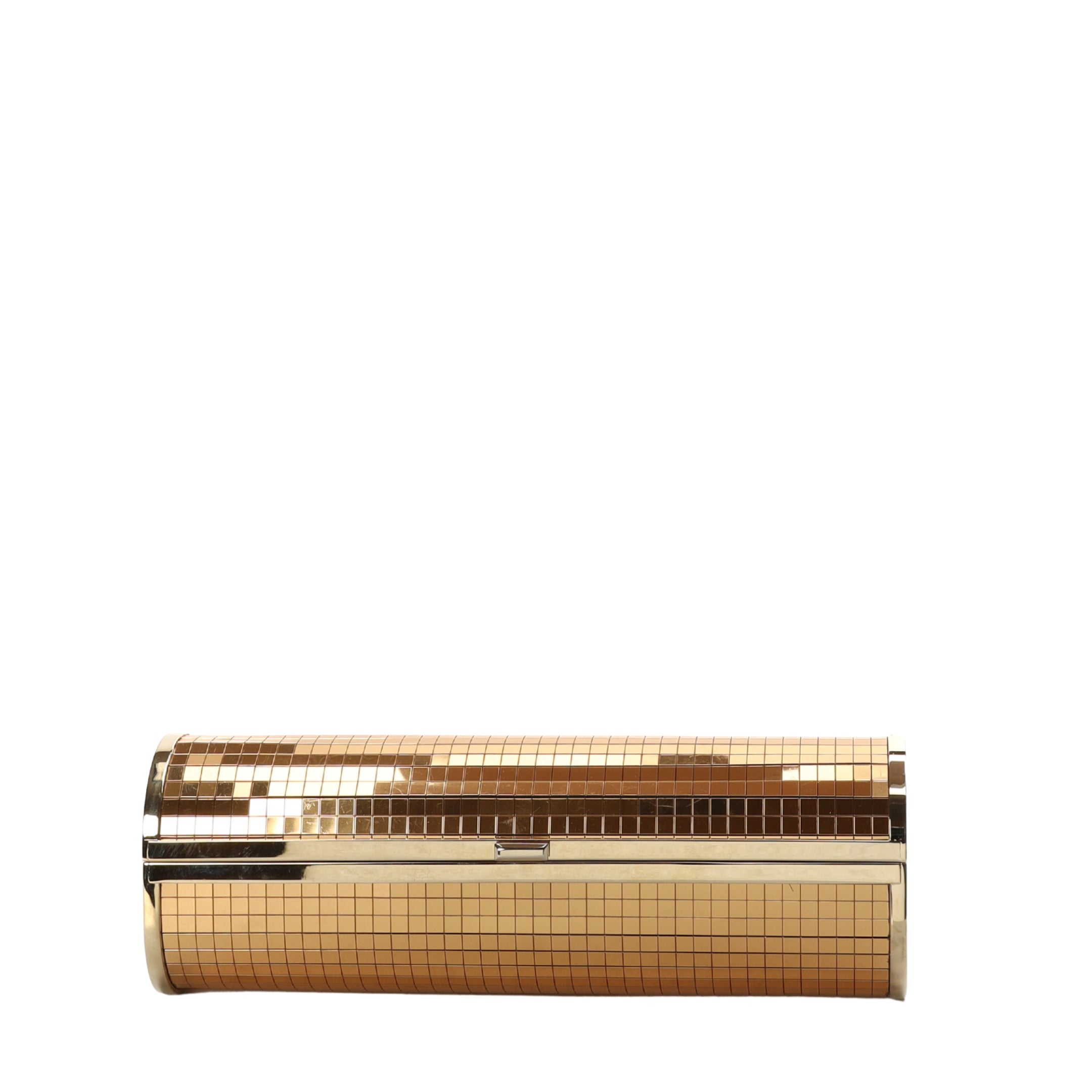 Jimmy Choo Cosma Gold Bar Clutch