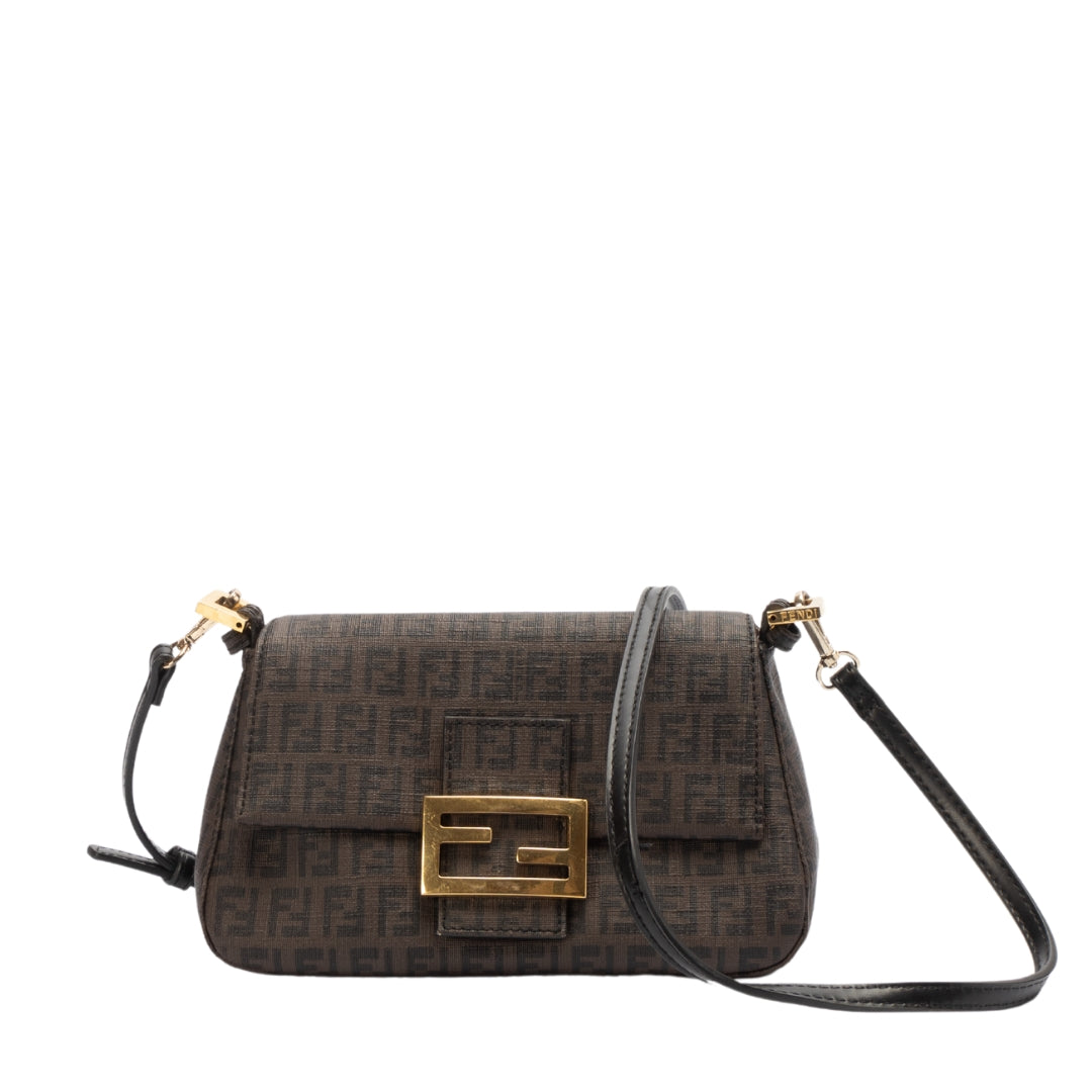 Fendi Zucca Monogram Crossbody Bag