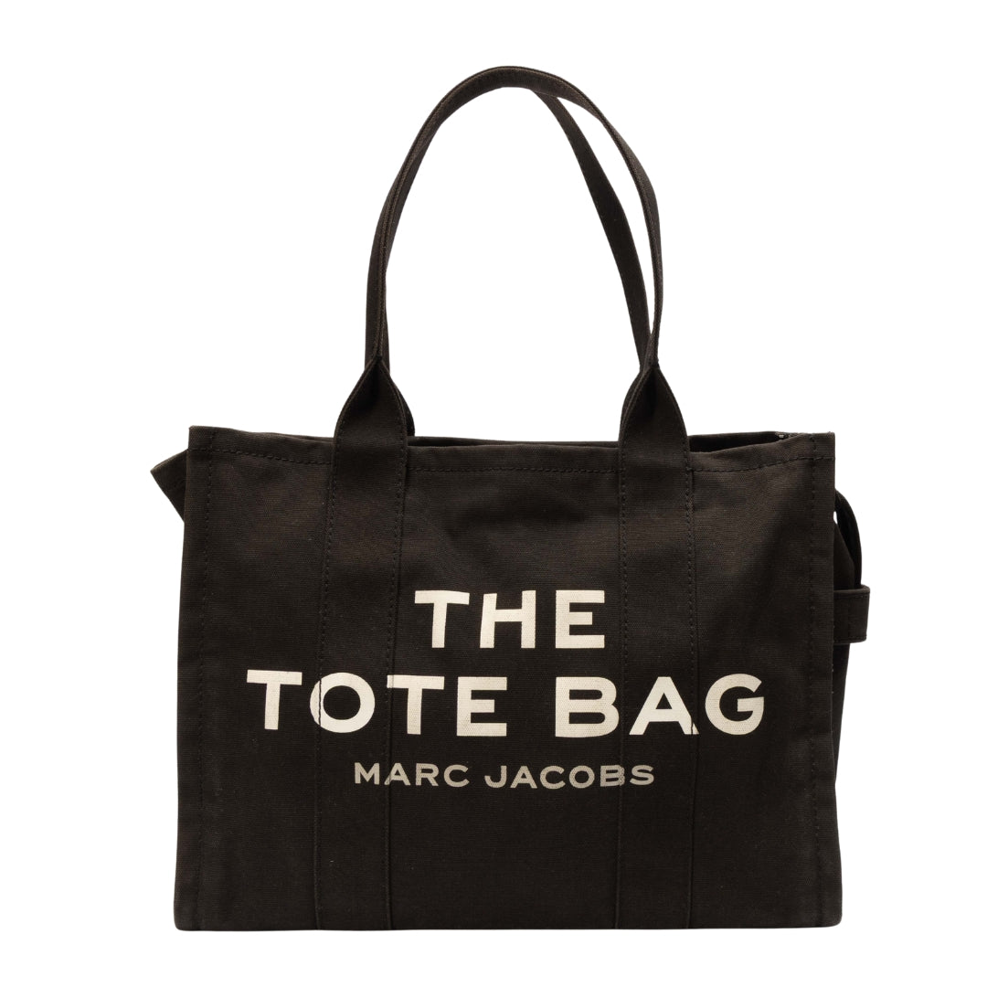 Marc Jacobs Black Jacquard Large Tote Bag