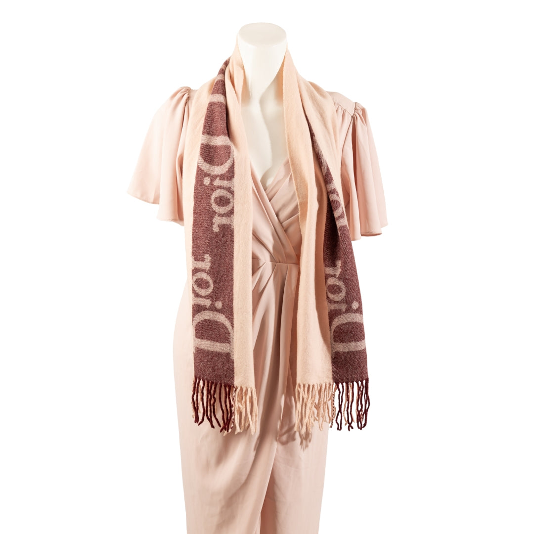 Christian Dior Vintage Wool Scraf