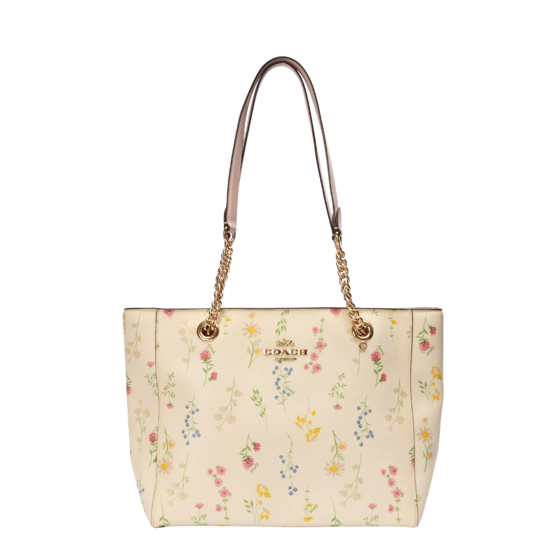 Coach Marlie Wildflower Print Tote