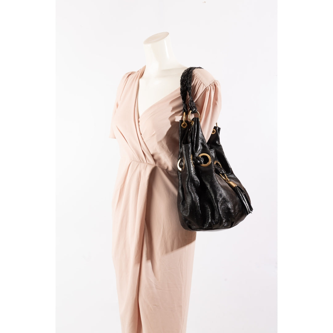 Michael Kors Camden Black Bucket Bag