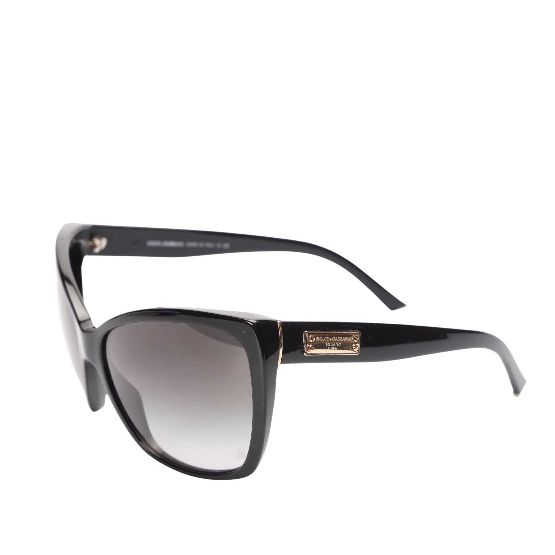 Dolce & Gabbana Black Oversized Sunglasses