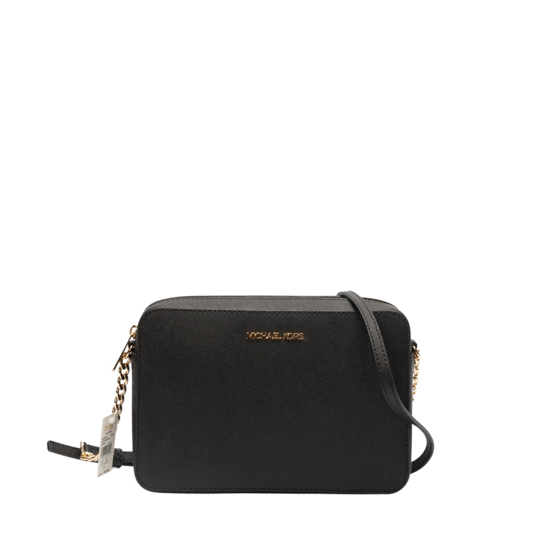 Michael Kors Jet Set Saffiano Leather Crossbody Bag