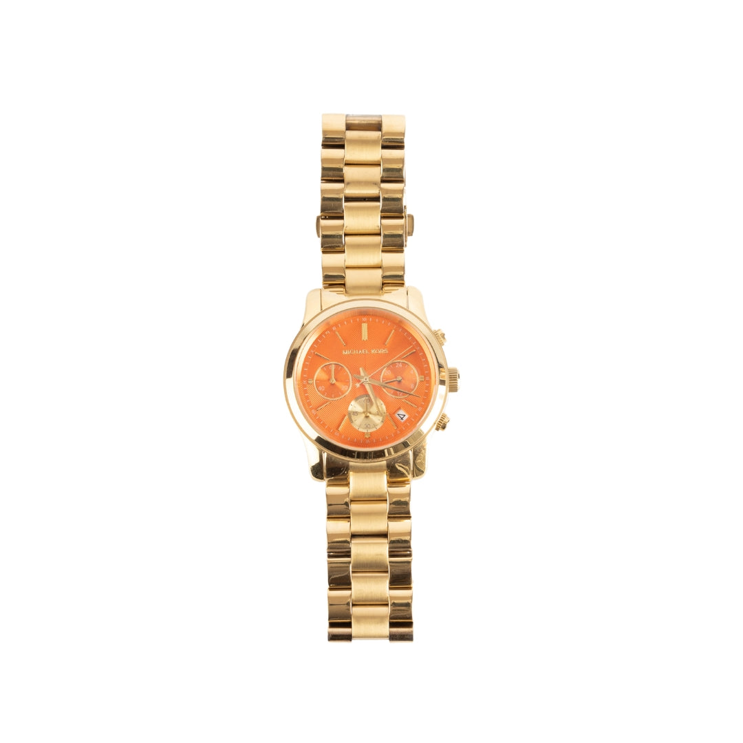 Michael Kors Orange Chronograph Watch