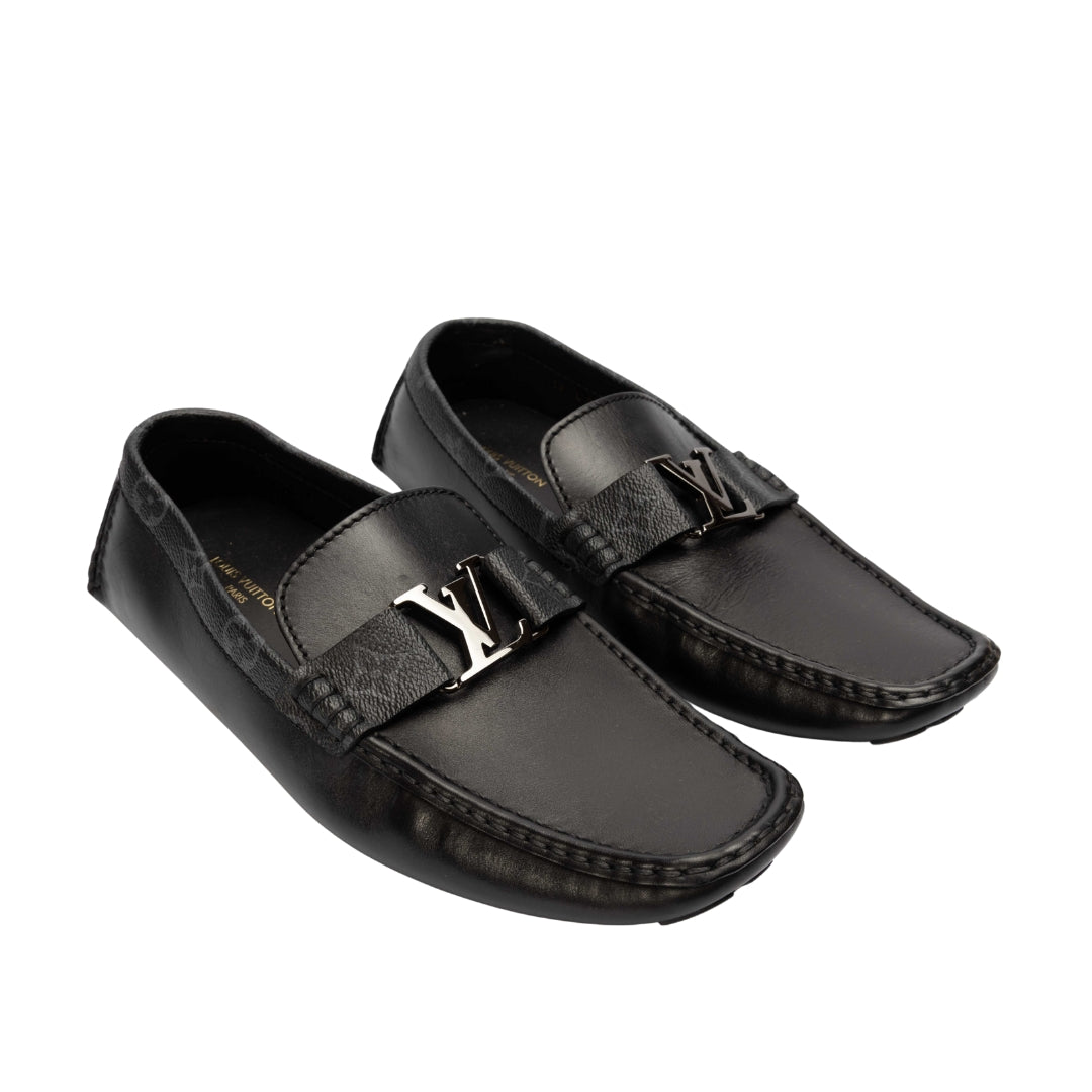Louis Vuitton Black Monte Carlo Moccasin