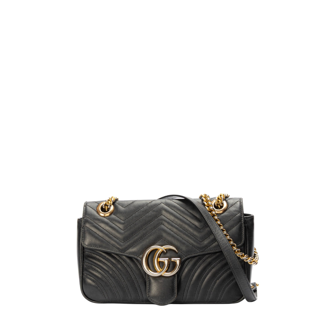 Gucci GG Marmont Black Shoulder Bag