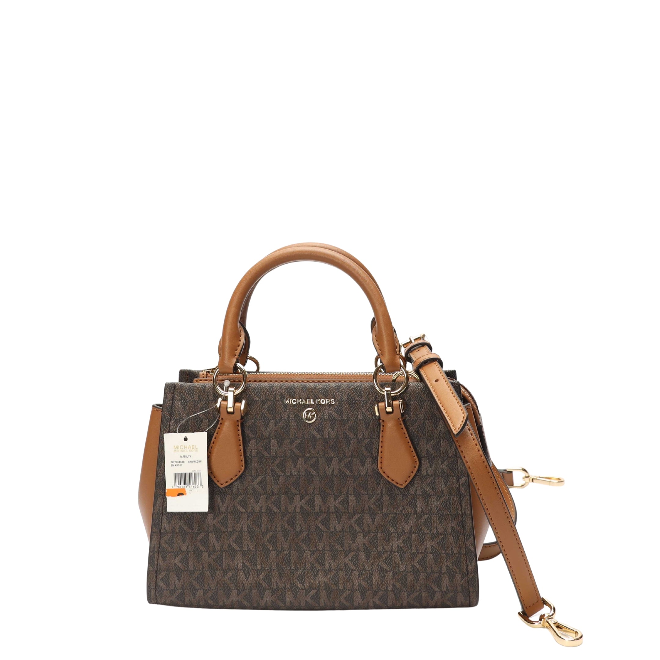 Michael Kors Marilyn Small Logo Satchel Crossbody Bag