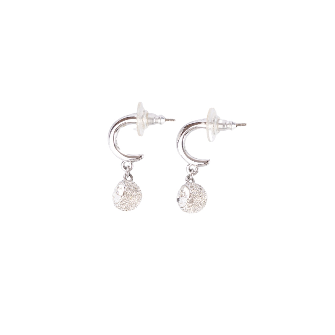 Swarovski Flirt Pierced Drop Earrings