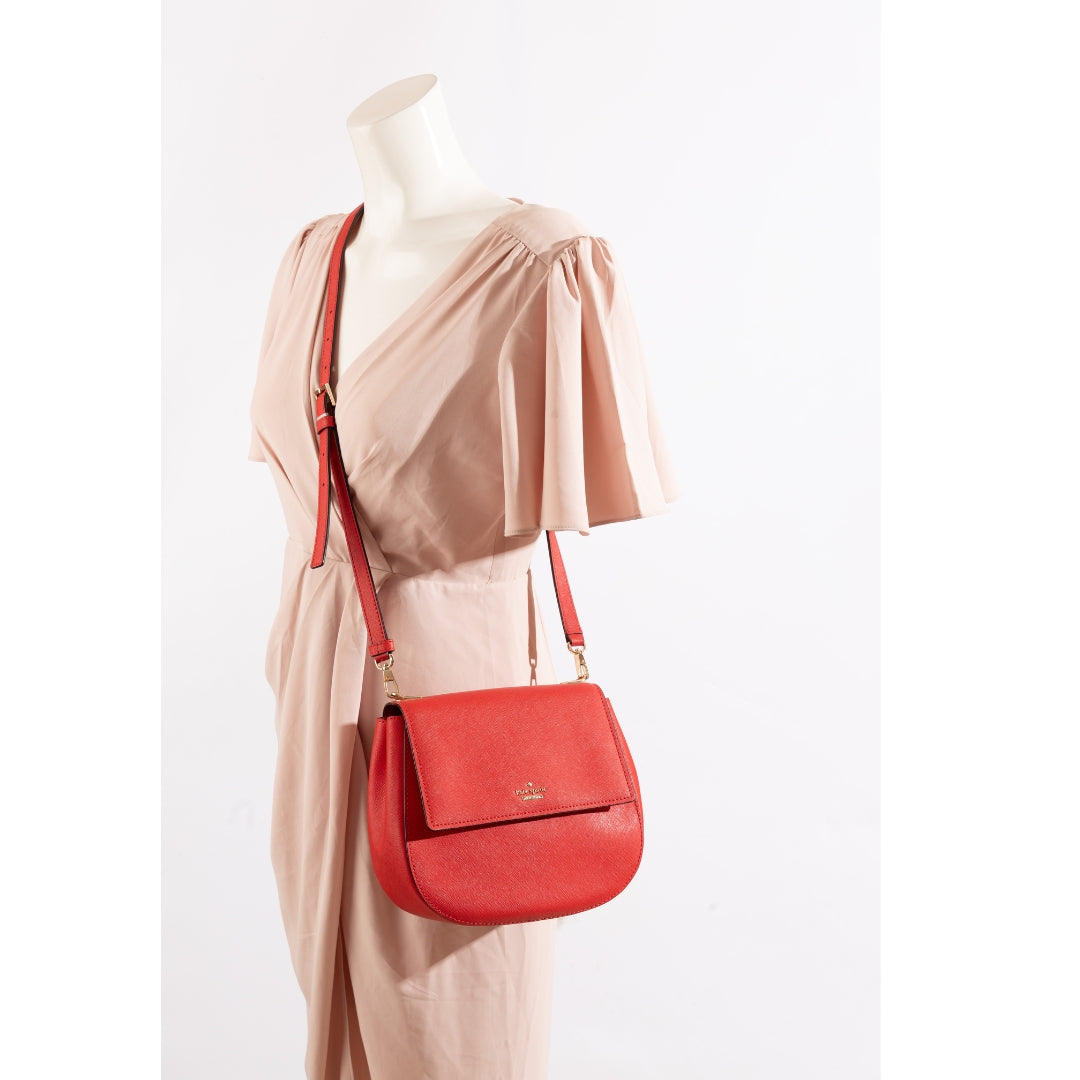 Kate Spade Red Cameron Street Byrdie Crossbody Bag