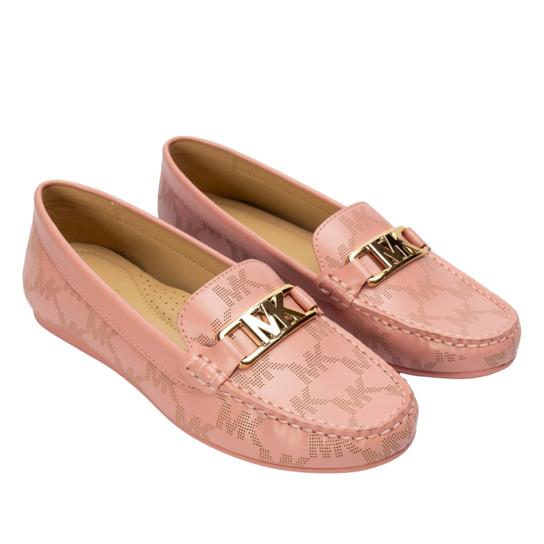Michael Kors Camila Logo Perforated Moccasin