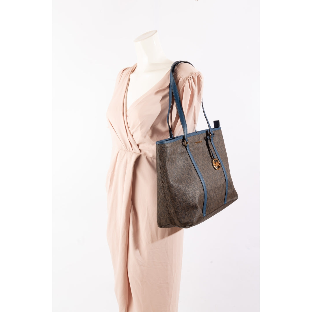 Michael Kors Large Coated Canvas Sady Tote