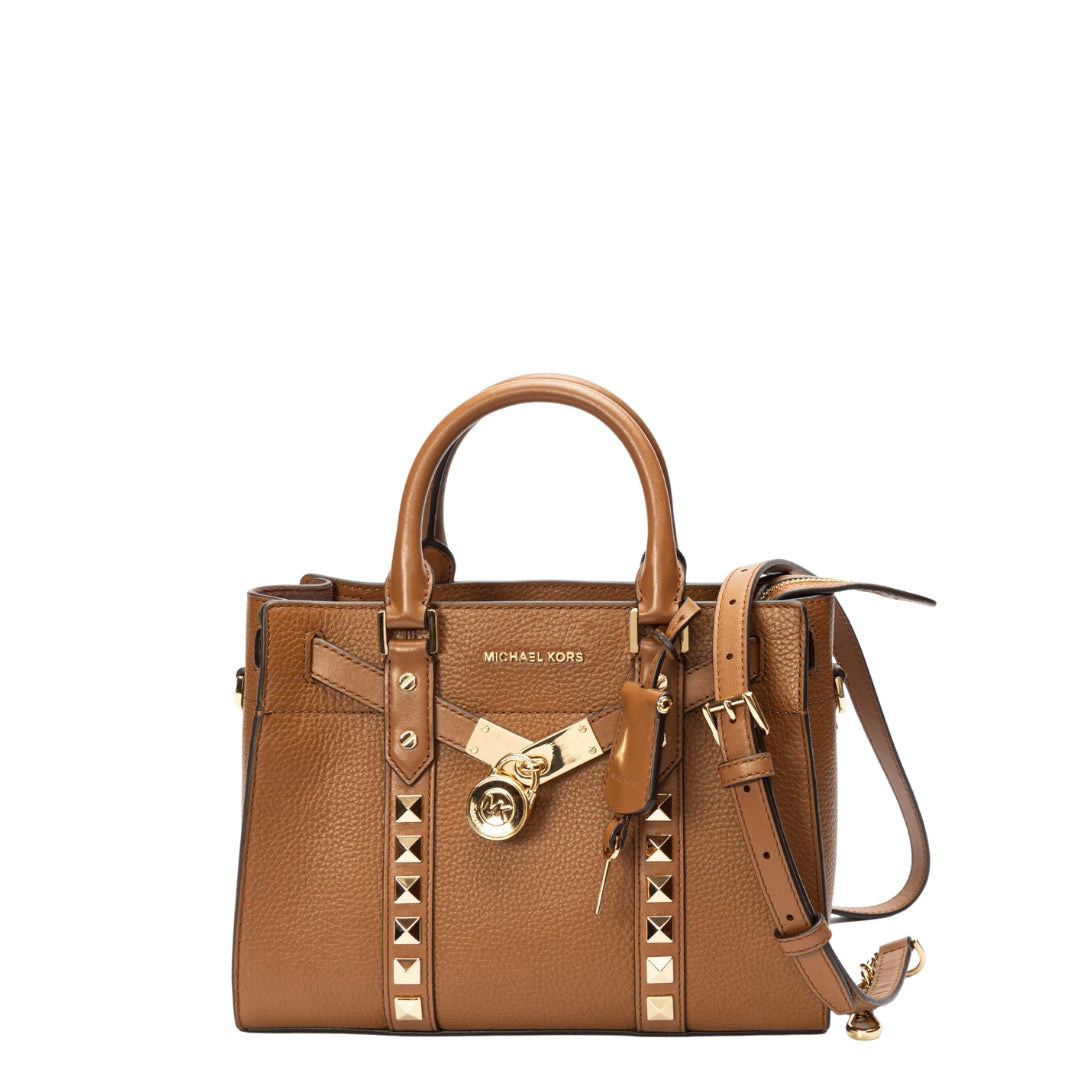 Michael Kors Nouveau Hamilton Tan Satchel