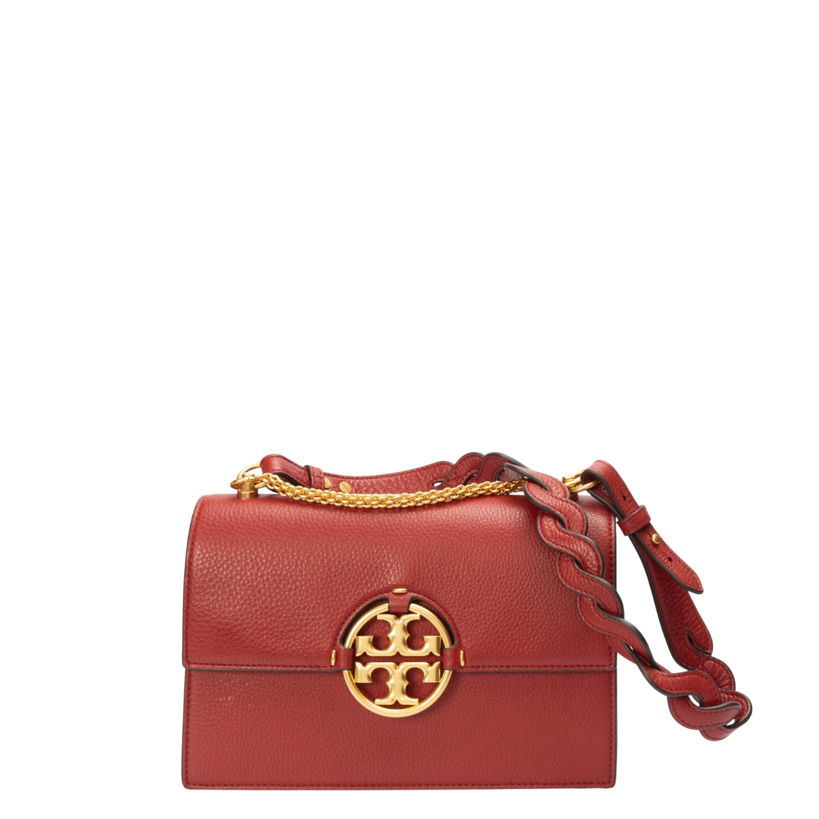 Tory Burch Miller Red Shoulder Bag
