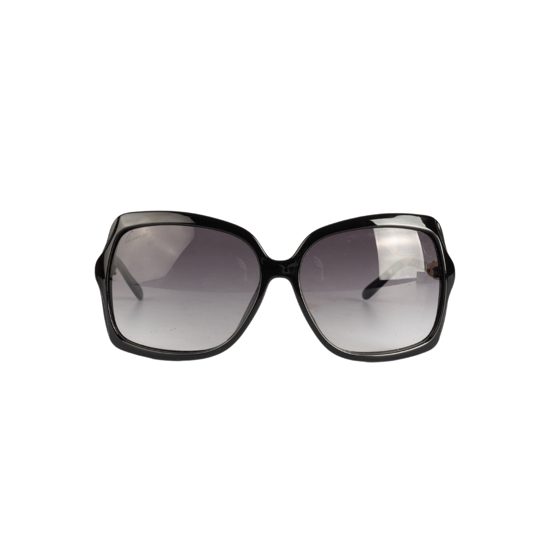 Gucci Oversized Bamboo Sunglasses