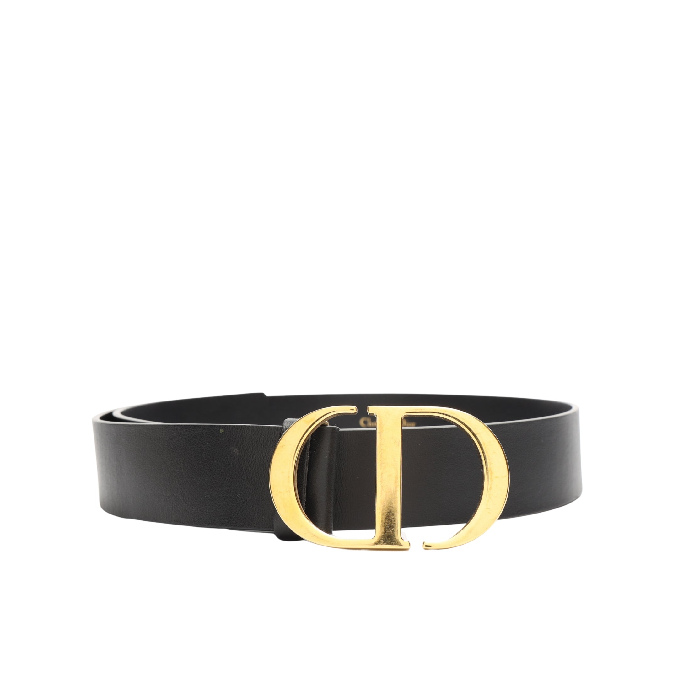 Dior 30 Montaigne Black Belt