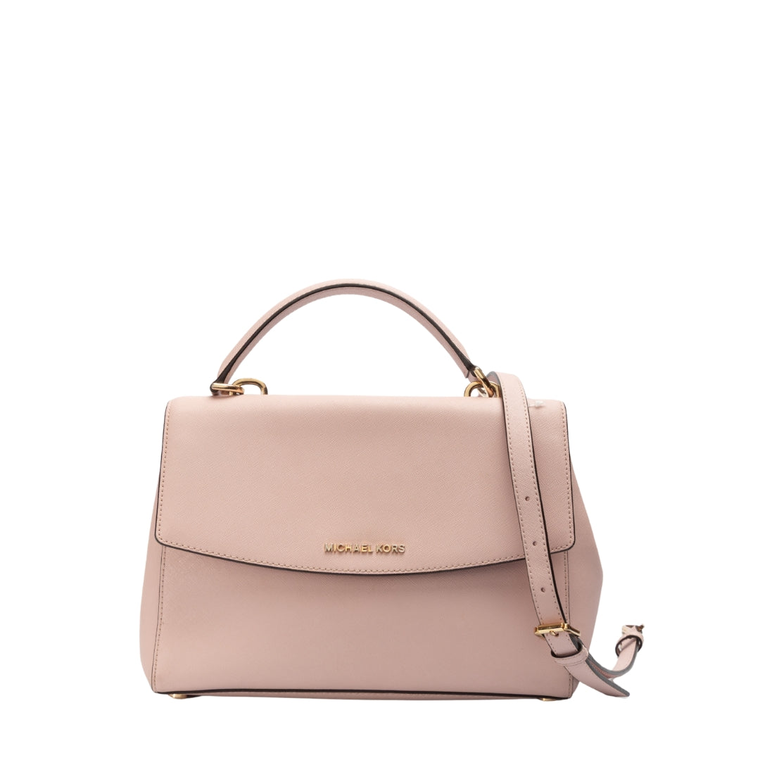 Michael Kors Ava Soft Pink Convertible Satchel