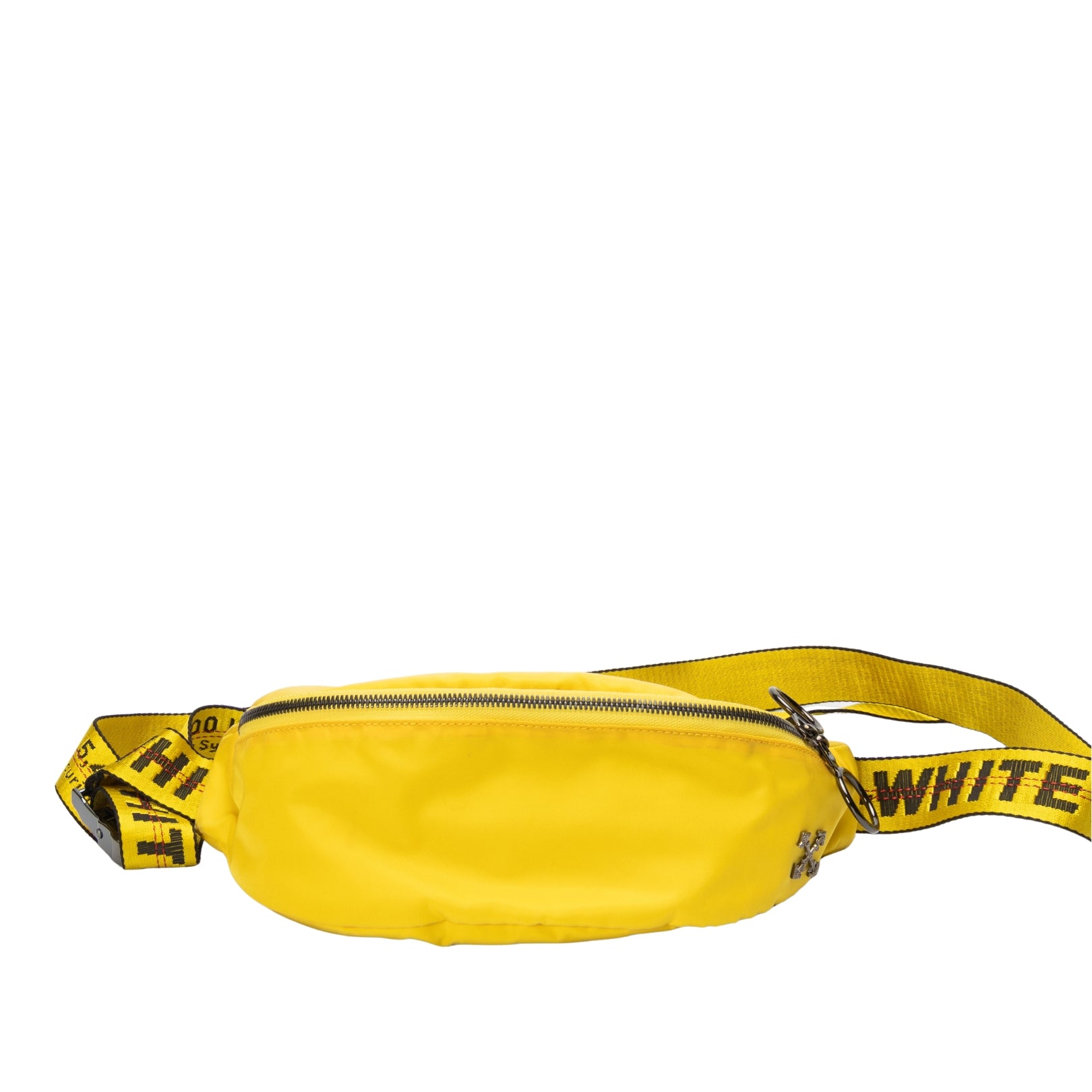 Off-White Yellow Industrial-Strap Belt Bag