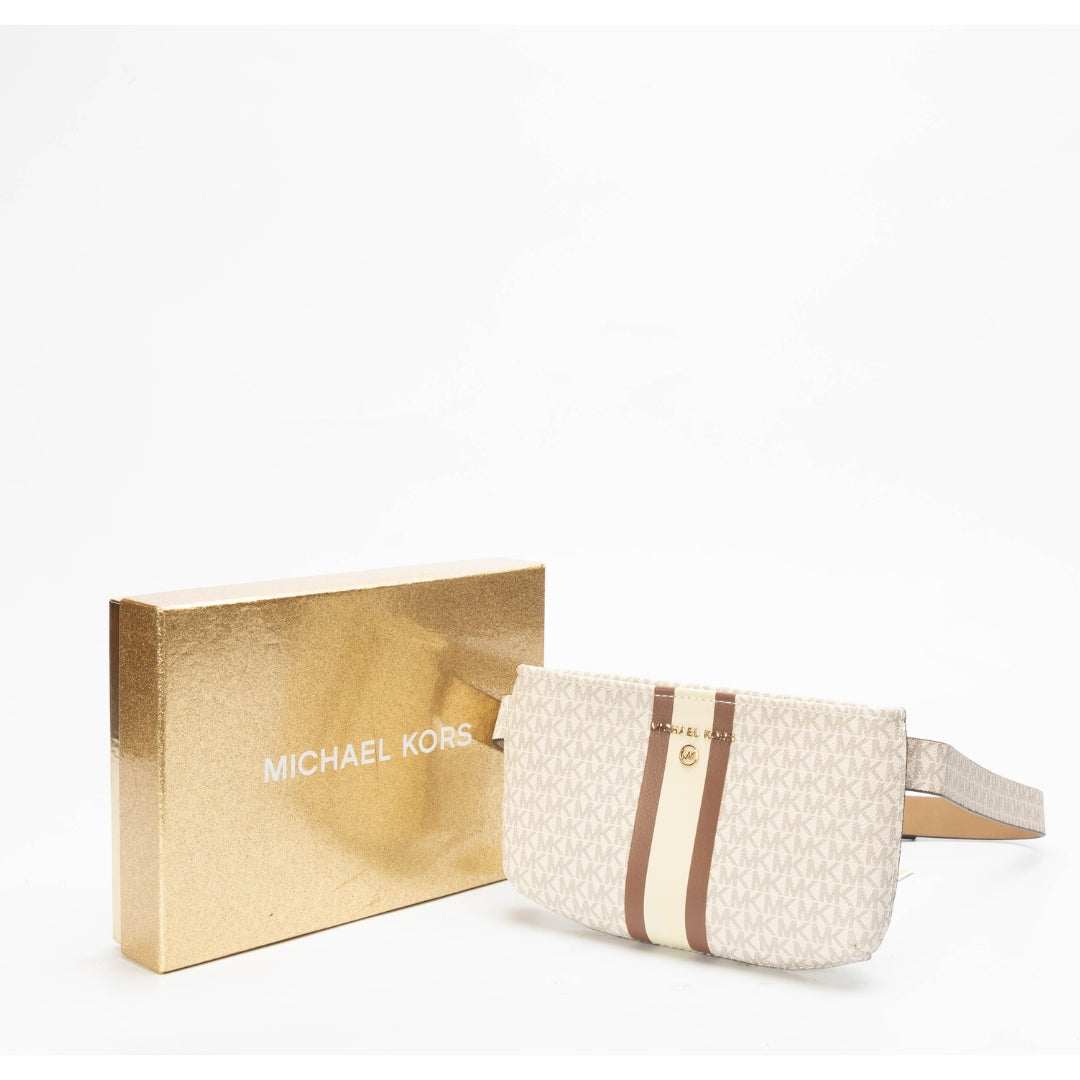 Michael Kors Jacquard Canvas Belt Bag