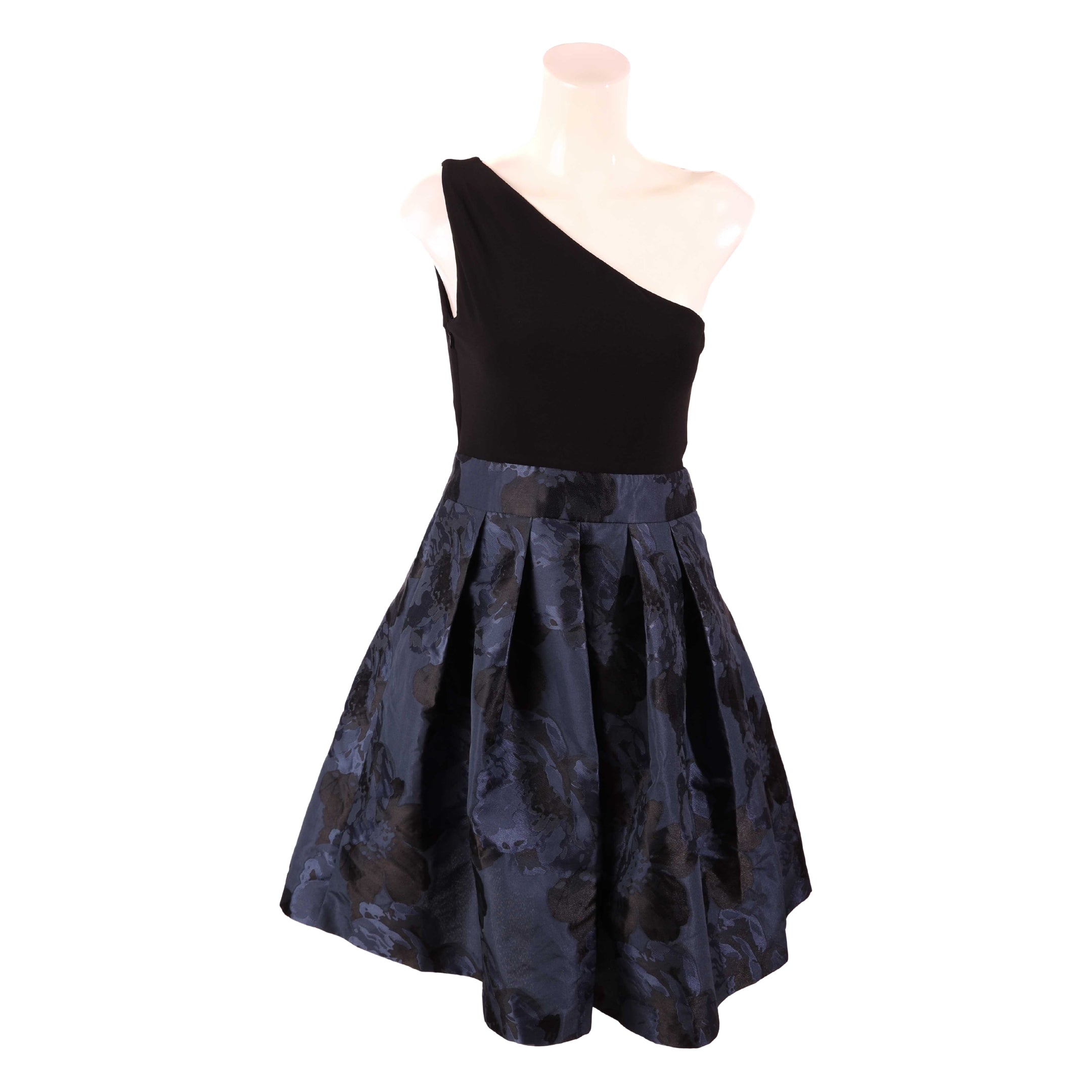 Ralph Lauren One Shoulder Cocktail Dress