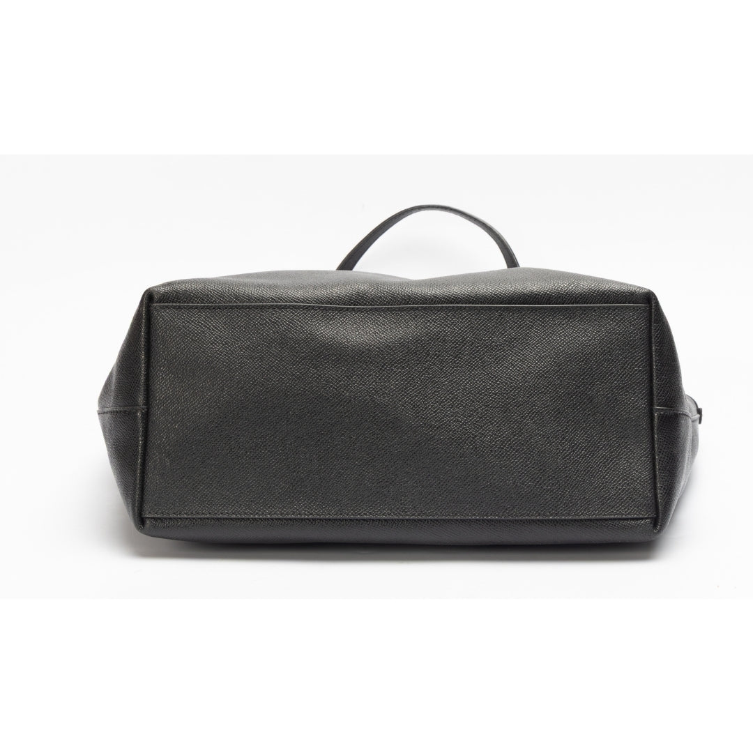 Coach Black Avenue Zip Tote