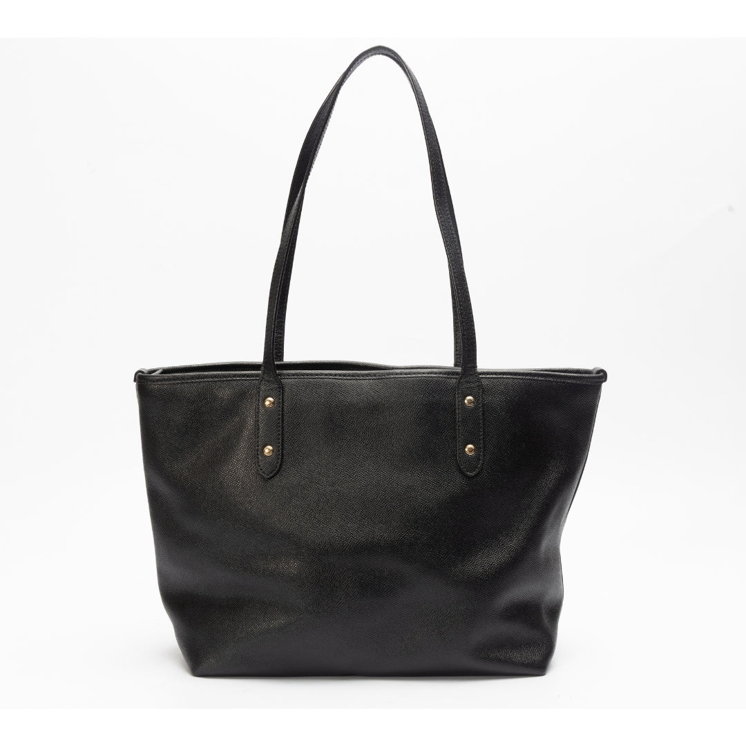 Coach Black Avenue Zip Tote