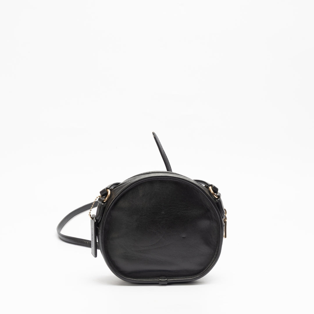 Coach Black Circle Crossbody Bag