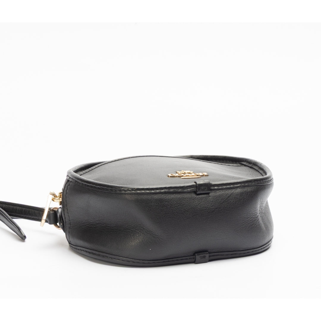 Coach Black Circle Crossbody Bag