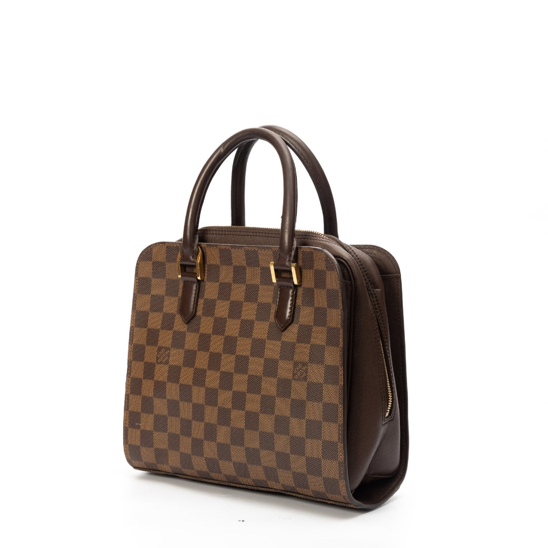 Louis Vuitton Damier Ebene Canvas Triana Bag