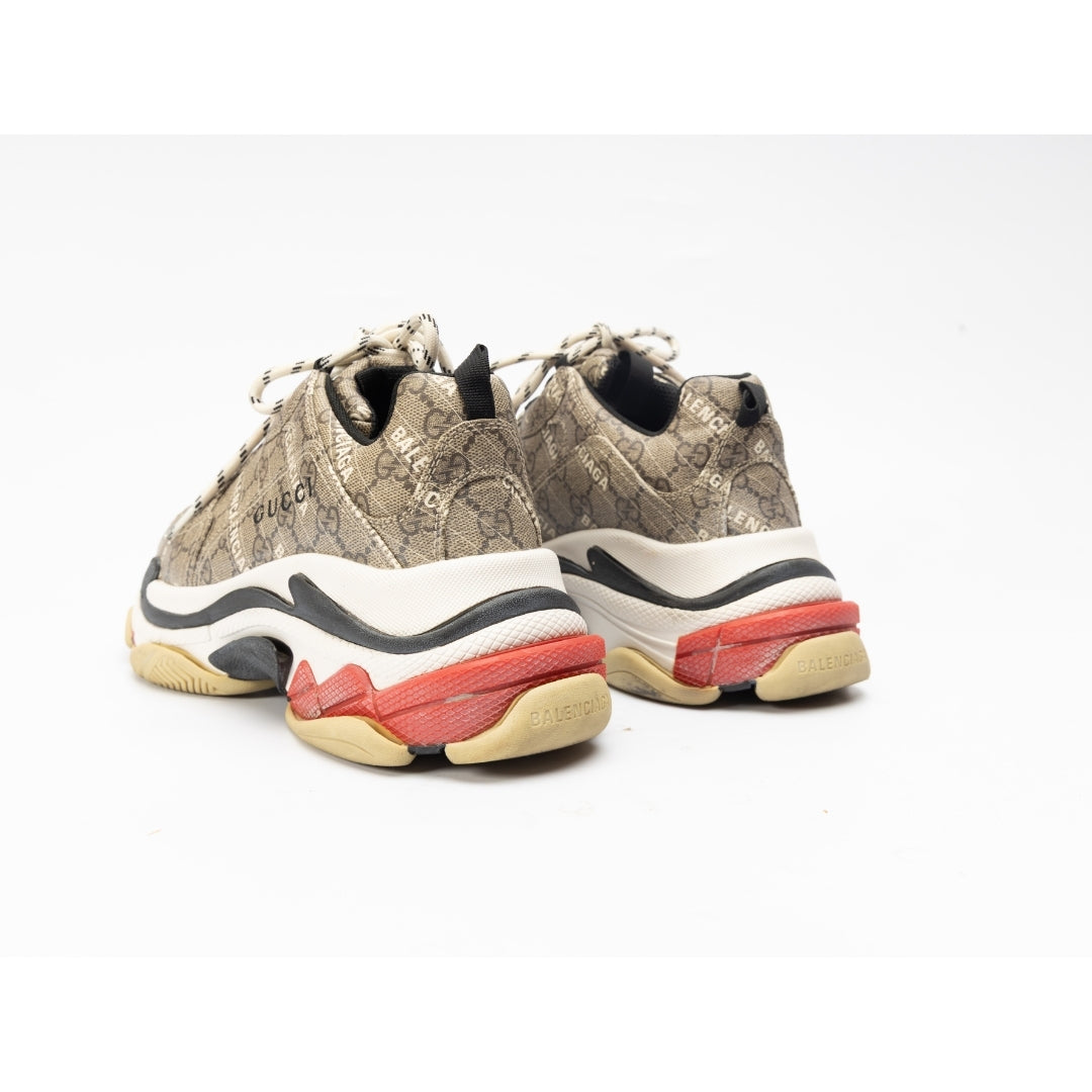 Gucci x Balenciaga Hacker Project Lace Up Sneakers